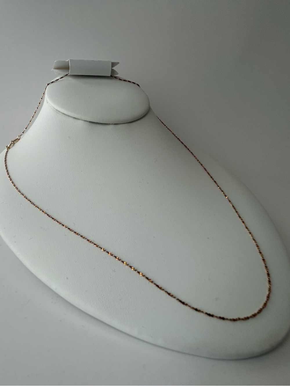 Giani Bernini Gold over Sterling Silver Fine Twist Chain Necklace 20”